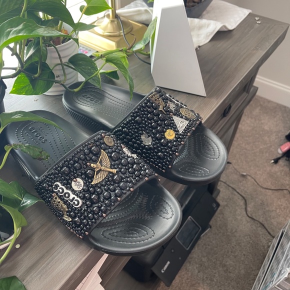 Men Croc slides